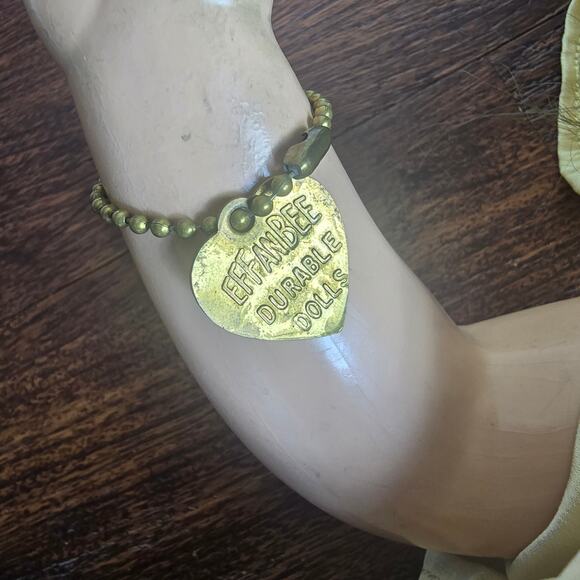 VERY RARE 1930's Effanbee Patsy Lou Composition Doll Original with Bracelet - Picture 12 of 12